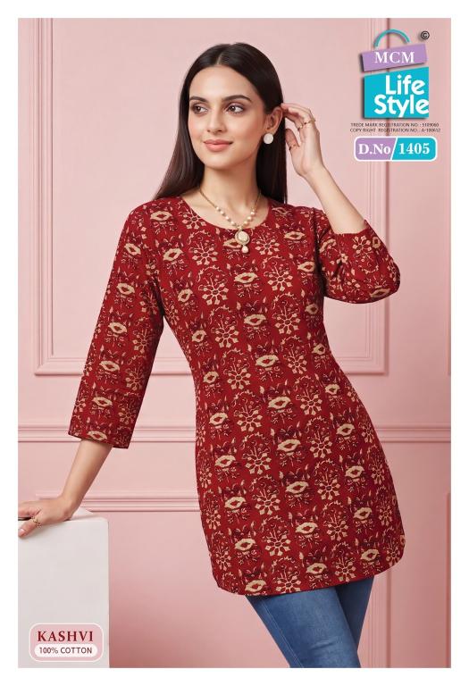 MCM kashvi vol-14 short top wholesale kurtis collection online